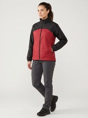 Marmot Women's Small Red & Black Ski Jacket Size Small